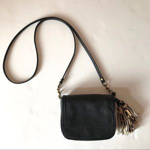 Urban Outfitters mini black crossbody bag
